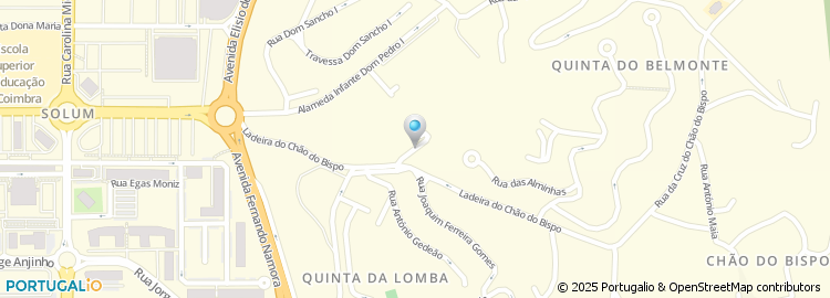 Mapa de Rua António Prior do Crato