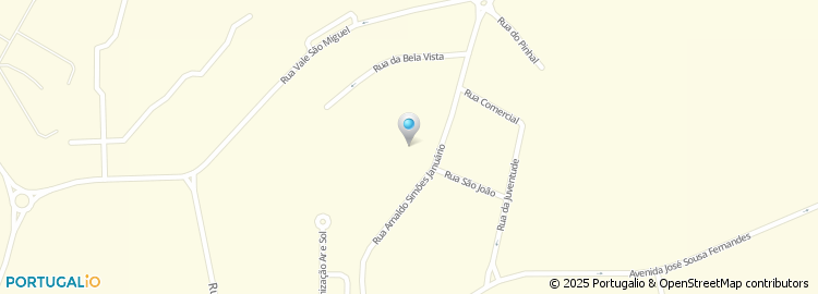 Mapa de Rua Arnaldo Simões Januário