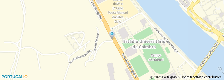 Mapa de Rua Coelho da Rocha