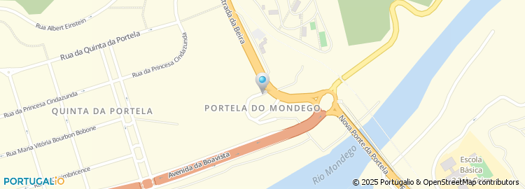 Mapa de Rua da Eira