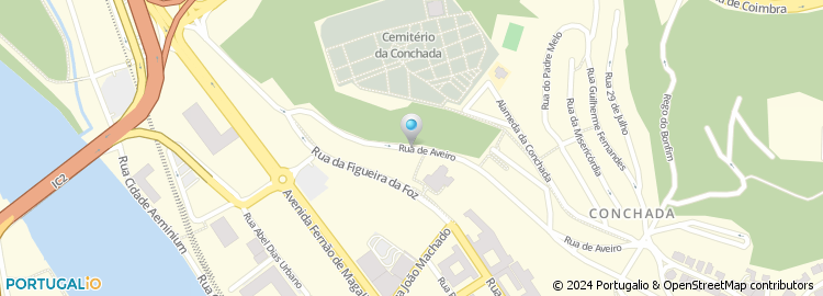 Mapa de Rua de Aveiro