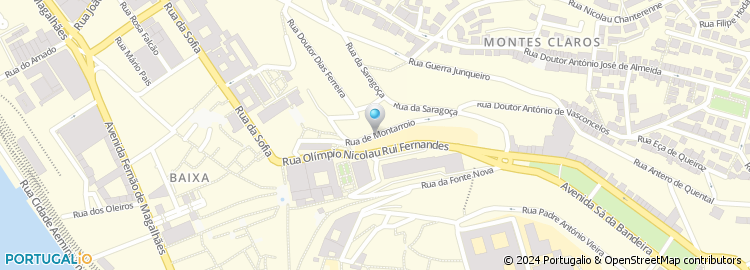 Mapa de Rua de Montarroio