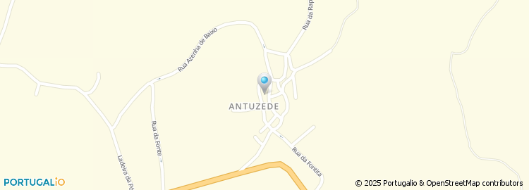 Mapa de Rua de Santo Agostinho