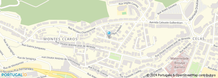Mapa de Rua Diogo de Castilho