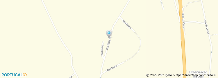 Mapa de Rua do Barro