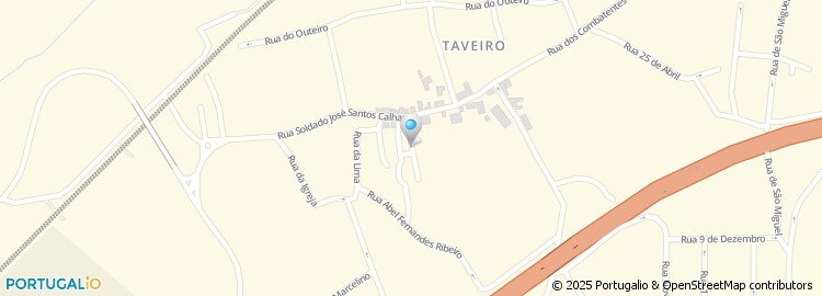 Mapa de Rua do Carvoeiro