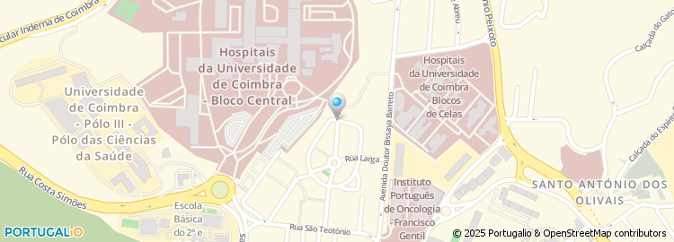 Mapa de Rua do Marco da Feira