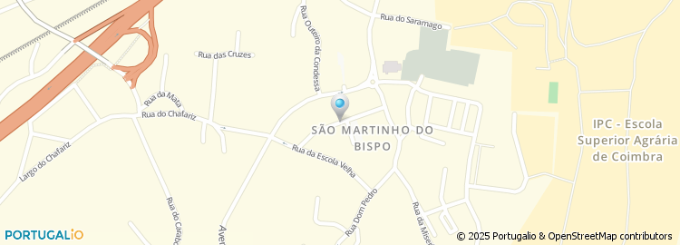 Mapa de Rua do Padre Júlio Marques