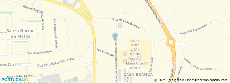 Mapa de Rua Dom Ernesto Sena de Oliveira