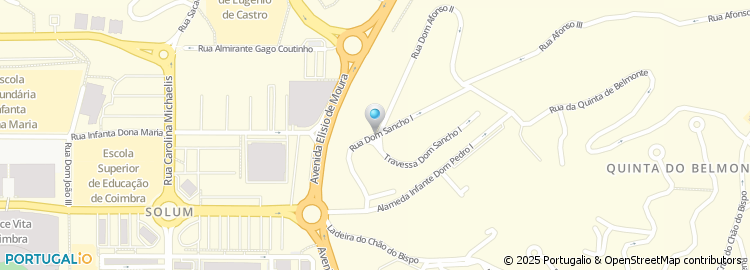 Mapa de Rua Dom Sancho i