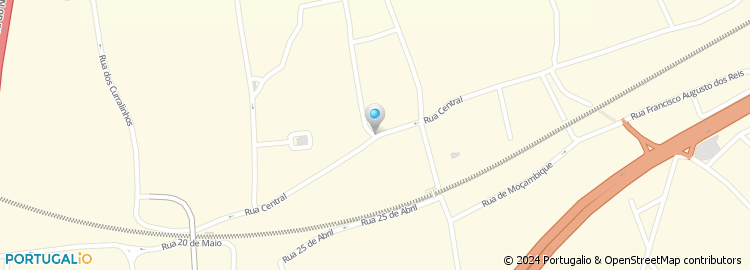 Mapa de Rua dos Casarões