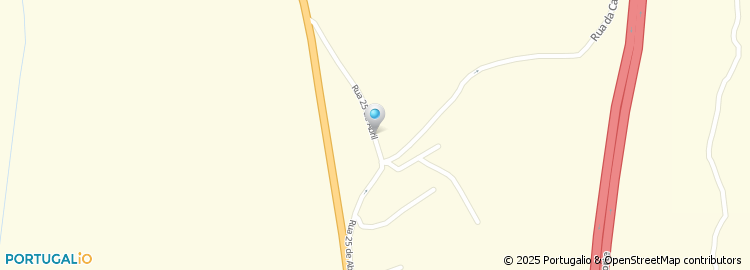Mapa de Rua dos Olivais