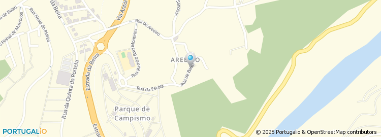 Mapa de Rua dos Orfãos