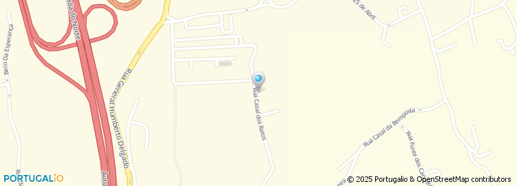 Mapa de Rua dos Ratos