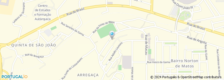 Mapa de Rua Engenheiro Jorge Anginho