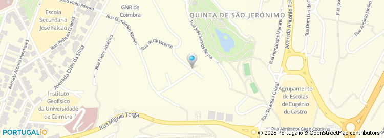 Mapa de Rua Falcão Resende