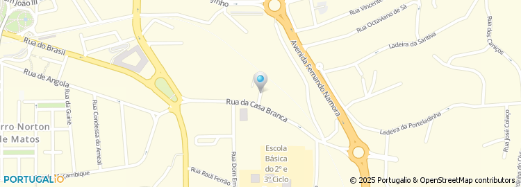 Mapa de Rua Fausto Gonçalves