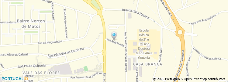 Mapa de Rua Fernando Lopes Graça