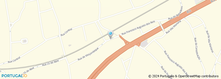 Mapa de Rua Francisco Augusto Reis