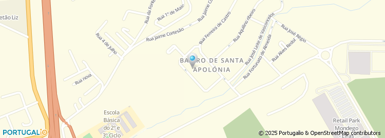 Mapa de Rua José Gomes Ferreira
