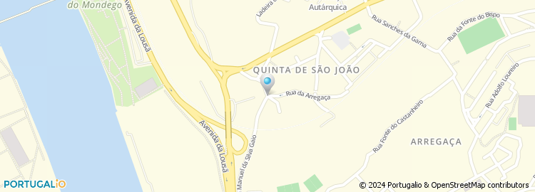 Mapa de Rua Manuel da Silva Gaio
