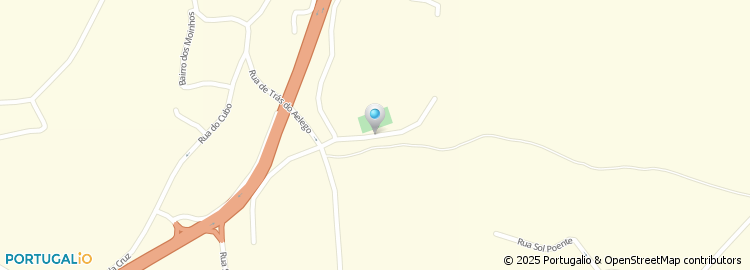 Mapa de Rua Moinho das Lapas
