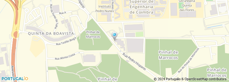 Mapa de Rua Pedro Hispano
