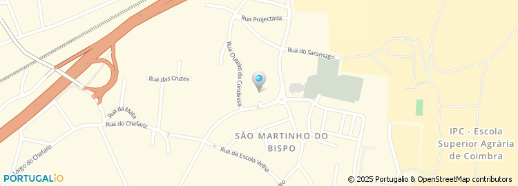 Mapa de Rua Projectada à Rua Outeiro da Condessa