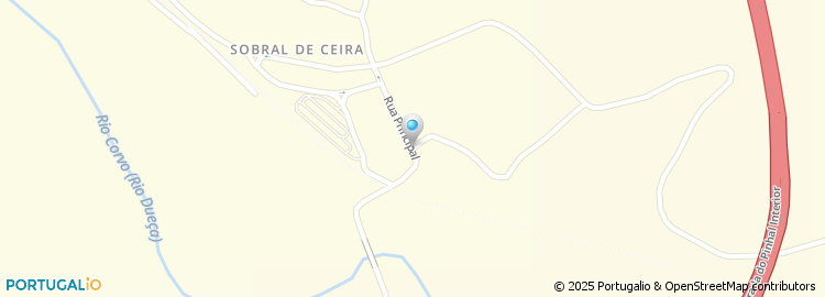 Mapa de Travessa da Capela