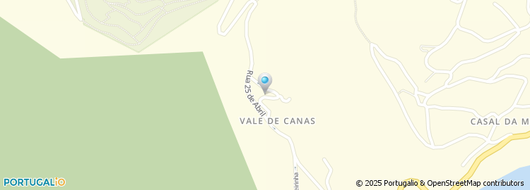Mapa de Travessa da Fonte