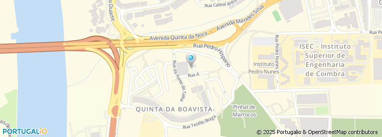 Mapa de Travessa da Rua A