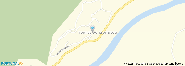 Mapa de Travessa de Santo António