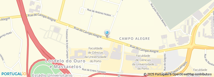 Mapa de Colegio Alemão do Porto