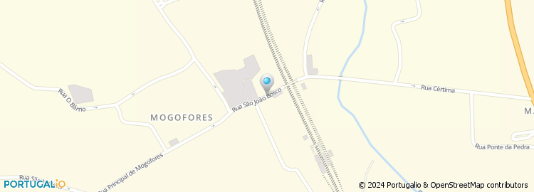 Mapa de Colégio Salesiano de S. João Bosco