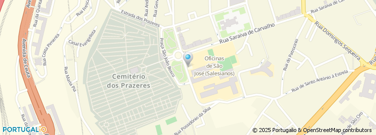 Mapa de Colégio Salesiano Oficinas de S. José