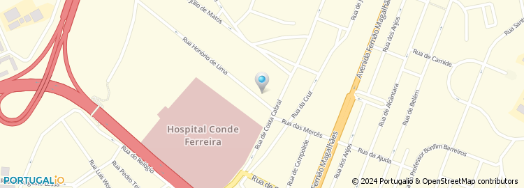 Mapa de Colher de Café - Confeitaria e Pastelaria, Lda