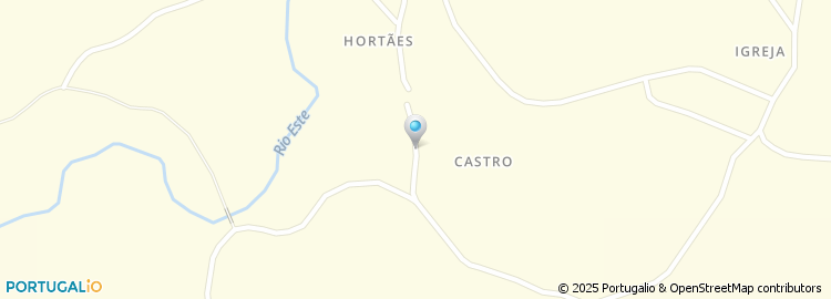 Mapa de Colinas e Faróis Terraplanagens Unipessoal Lda