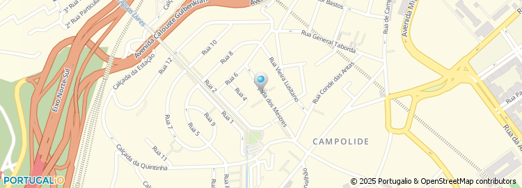 Mapa de Colinas Triunfantes, Lda