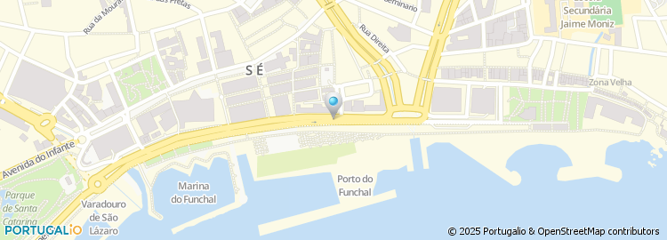 Mapa de Comando da Zona Maritima da Madeira