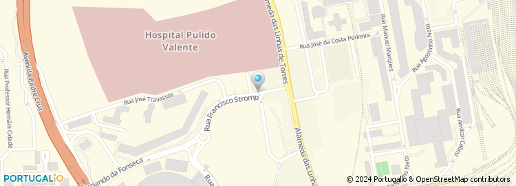 Mapa de Comidas & Bebidas Central de Alvalade, Lda