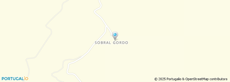 Mapa de Comissão de Melhoramentos de Sobral Gordo