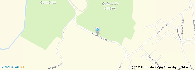 Mapa de Comissão de Vigilancia do Castelo de Santa Maria da Feira