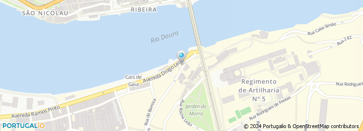 Mapa de Companhia de Seguros Açoreana, Santarém