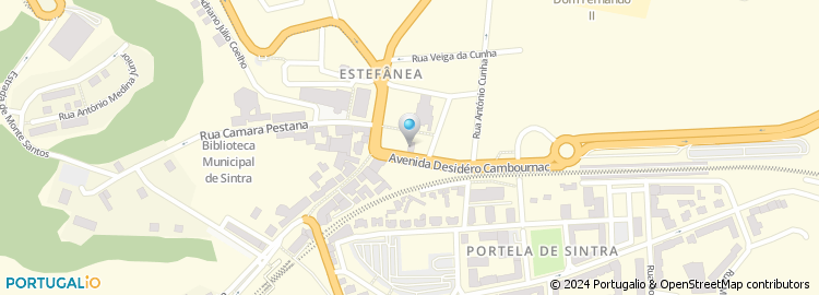 Mapa de Companhia de Seguros Açoreana, Sintra