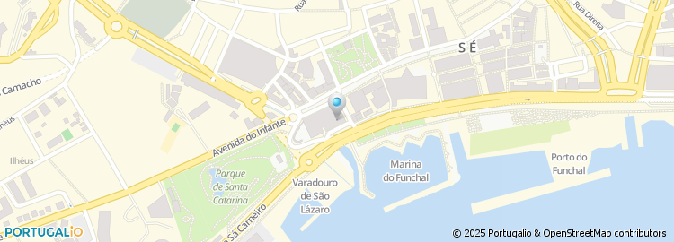 Mapa de Companhia Seguros Tranquilidade, Funchal