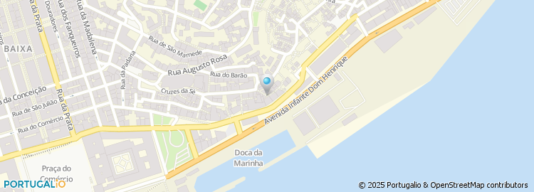 Mapa de Companhia Textil D alfama Lda - Em Liquidação