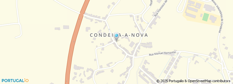 Mapa de Rua de Condeixinha