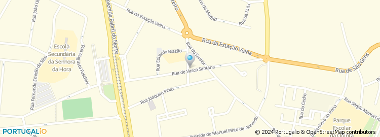 Mapa de Condominio da Avenida Vasco da Gama