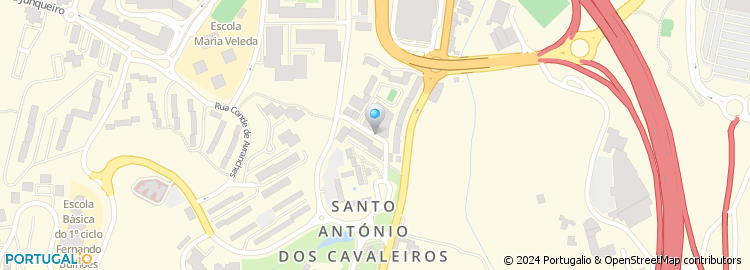 Mapa de Condominio do Centro Comércio de Santo Antonio dos Cavaleiros