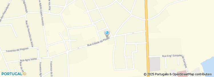 Mapa de Confecções Reeves